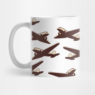 toy plane pattern. Mug